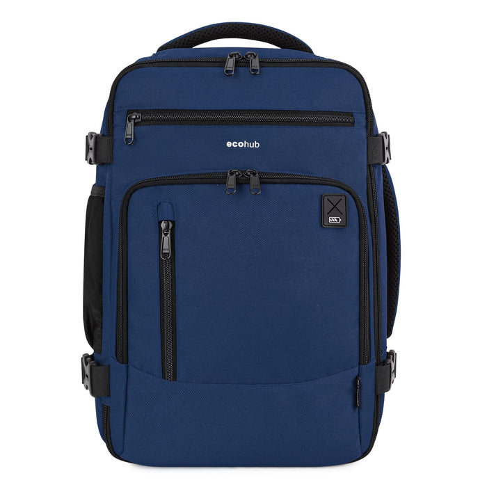 ECOHUB, 20L, Sac 40x20x25 Ryanair, Cabine Avion, Bleu