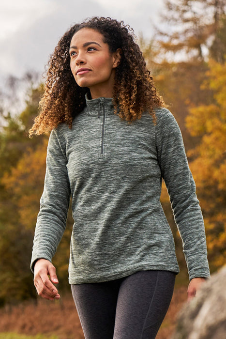 Mountain Warehouse, Pullover cálido, suéter Ligero, Camiseta de mujer transpirable, caqui