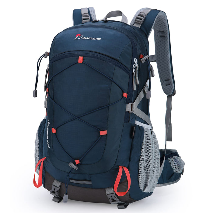 MOUNTAINTOP, mochila de senderismo de 40 l, unisex, azul-naranja