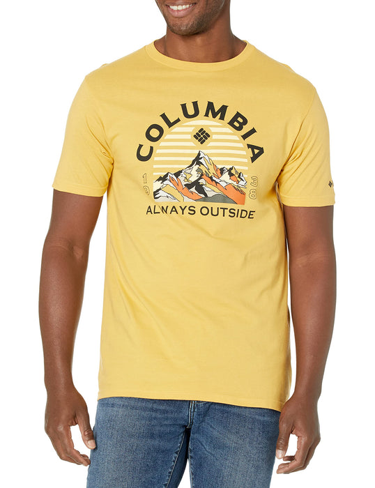 Columbia, Apparel Men's Graphic T-Shirt, Golden Nugget/Bucks