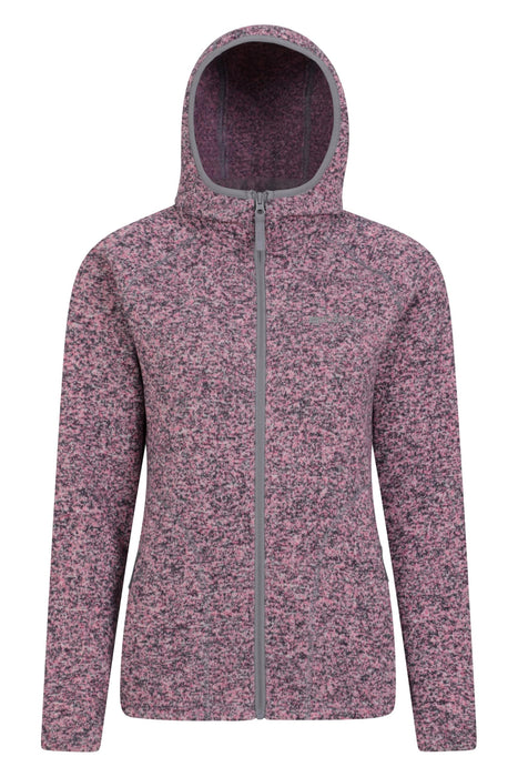 Mountain Warehouse Nevis, chaqueta de lana con cremallera completa, mujer, rosa