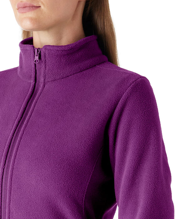 Outdoor Ventures, chaqueta de forro polar para mujer, morado