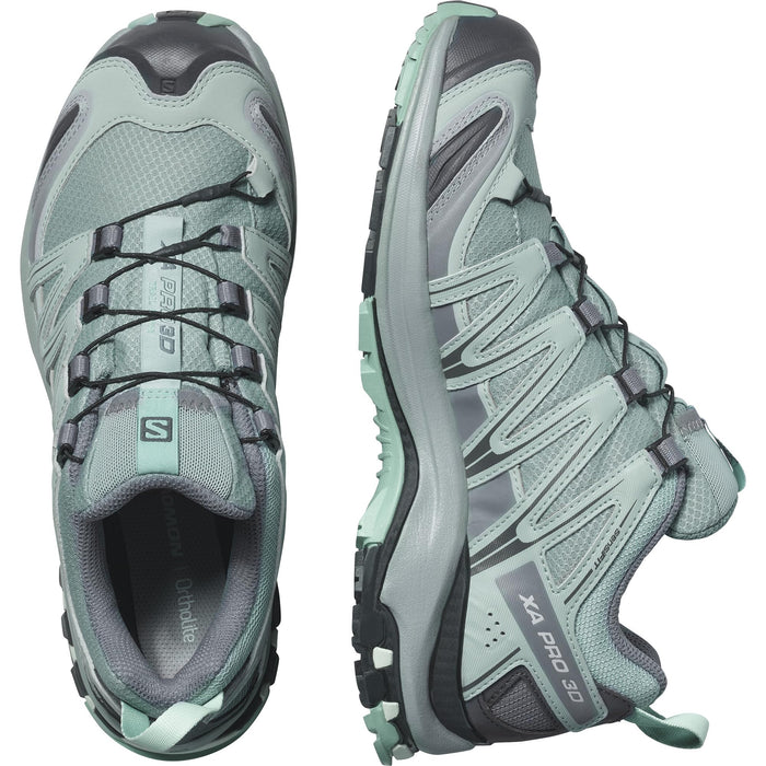 Salomon XA Pro 3D Gore-Tex, zapatillas impermeables de Trail Running y Senderismo para mujer