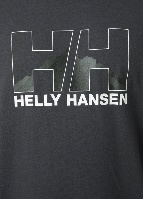 Helly Hansen, Men's Nord Graphic T-Shirt, Ebony