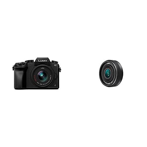Panasonic Lumix DMC-G7KEC, cámara evil de 16 MP + Panasonic Lumix H-H014A II + objetivo focal