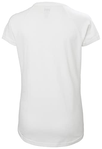 Helly Hansen W Nord Graphic Drop, camiseta blanca