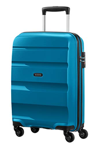 American Tourister Bon Air Spinner, maleta de cabina 55 cm-32L, azul