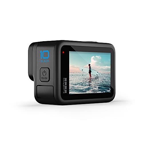 GoPro HERO10 Black, Action-Kamera mit 5,3K60 Ultra-HD-Video und 23-MP-Fotos