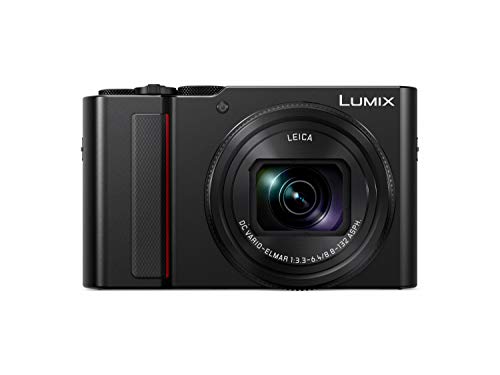 Panasonic Lumix DC-TZ200EG-K, 21.1 MP Premium Compact Camera + Panasonic Lumix DMW-BLG10