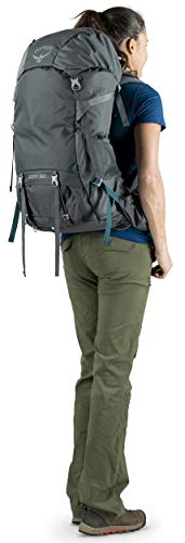 Osprey Renn, 50 l, mochila de senderismo para mujer, gris