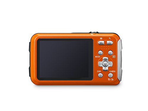 Panasonic Lumix DMC-FT30EG-D, cámara compacta de 16.6 MP, naranja