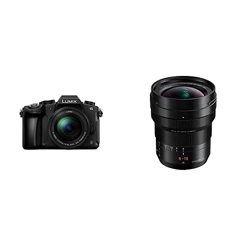 Panasonic Lumix DMC-G80M, böse Kamera 16 MP + Panasonic Leica DG Vario-ELMARIT H-E08018 + Weitwinkel