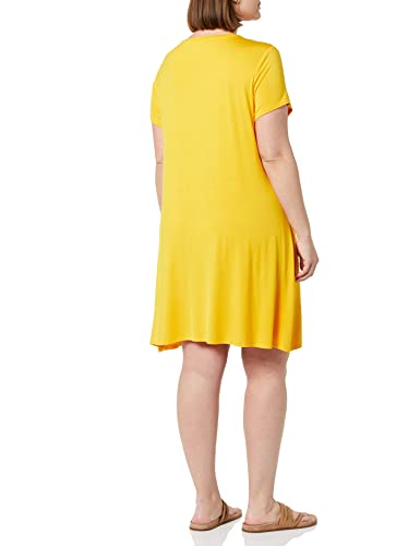 Amazon Essentials Women's Short Sleeve Swing Dress