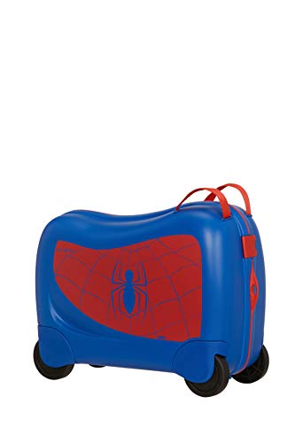 Samsonite Dream Rider, Unisex-Kinderkoffer, Blau (Spider-Man), 51 cm