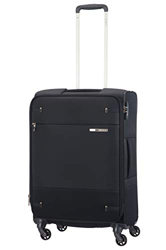 Samsonite Base Boost Spinner, expandable suitcase, 66 cm, 73.5l, black