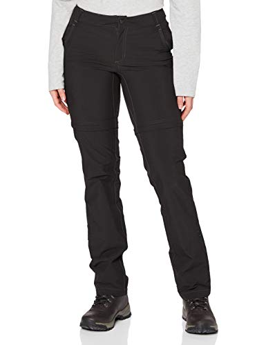 The North Face, pantalón de mujer convertible en color negro