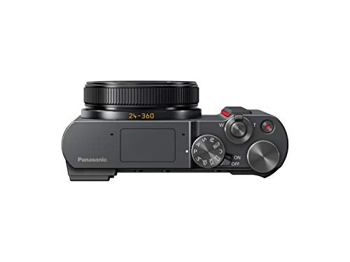 Panasonic Lumix DC-TZ200EG-K, 21.1 MP Premium Compact Camera with 24-360mm F2.8-F5.9, Silver