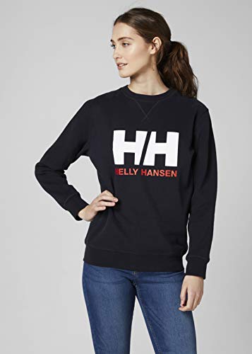 Helly Hansen HH Logo Crew Sports Sweatshirt, Damen, Blau