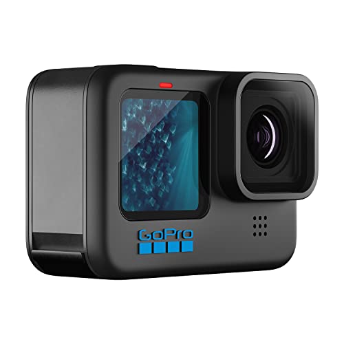 GoPro HERO11 Black, Action-Kamera mit Ultra HD 5.3K60 Video, 27 MP Fotos