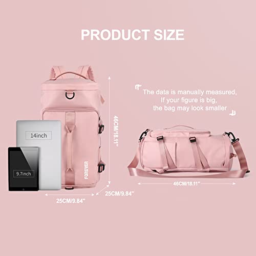 SZLX, mochila de viaje para mujer, rosa, pequeña, modelo K