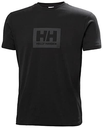 Helly Hansen HH Box, camiseta hombre, negra (2023) — BigTravelMarkt