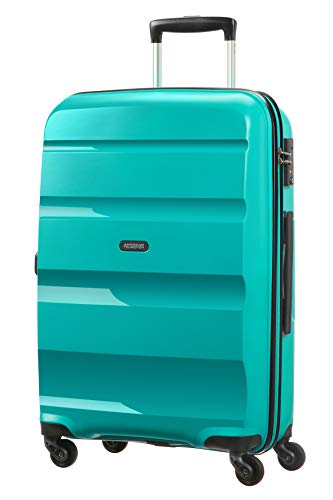 American Tourister, Bon Air, 66 cm spinner suitcase, 58 l, blue
