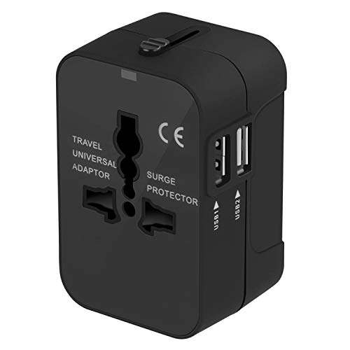 Universal travel plug adapter for 150 countries