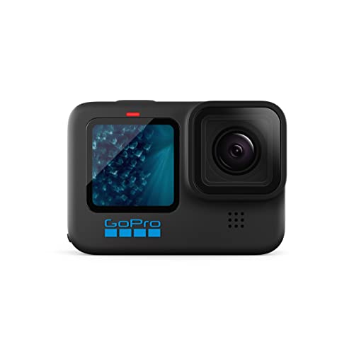 GoPro HERO11 Black, Action Camera with Ultra HD 5.3K60 Video, 27MP Photos