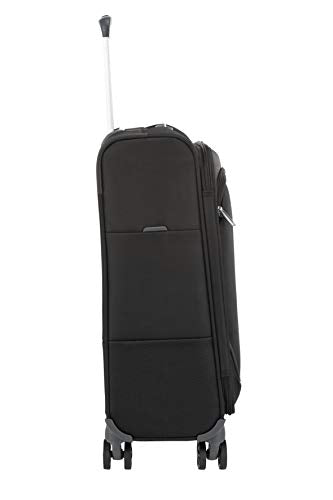 Samsonite Popsoda Spinner S, maleta de cabina, 55 cms, 40 L, negra