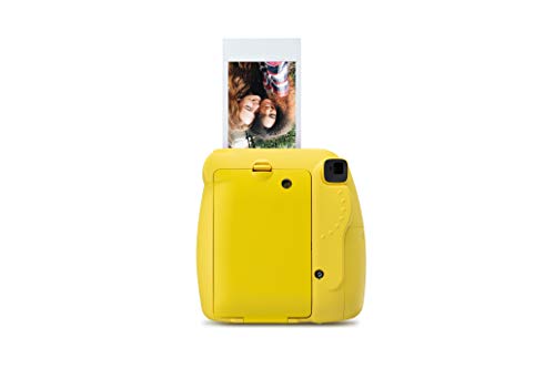 Fujifilm Instax Mini 9, cámara instantánea con películas, amarillo claro