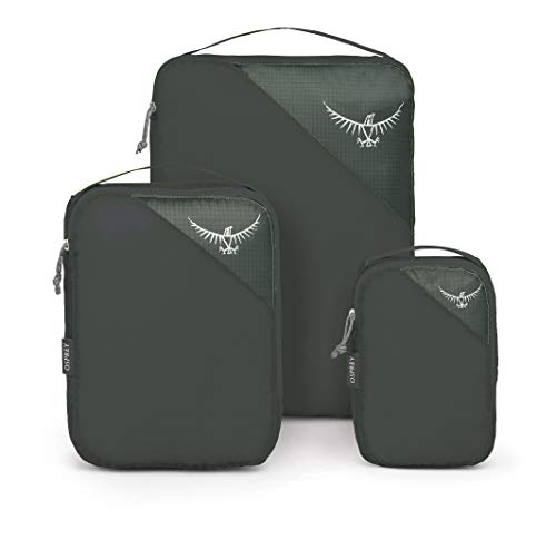 Osprey Ultralight, set organizador de equipaje de 3 piezas, gris