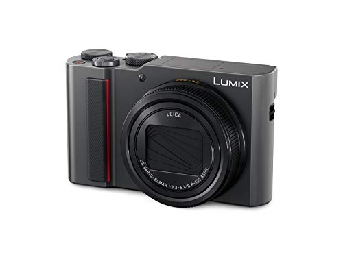 Panasonic Lumix DC-TZ200EG-K, cámara compacta Premium de 21.1 MP con F2.8-F5.9 de 24-360 mm, plata