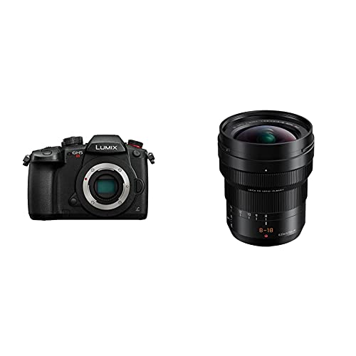 Panasonic Lumix DC-GH5S, böse Kamera mit 10,28 MP + Leica DG Vario-ELMARIT H-E08018 + Weitwinkel für M4/3-Mount-Kameras