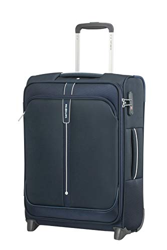 Samsonite Popsoda Upright S, maleta de cabina, 55 cms, 41 L, azul marino