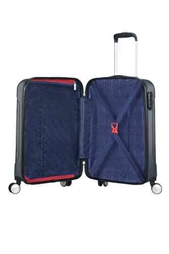 American Tourister Tracklite Spinner S, maleta de cabina, 55 cms, 34 L, negra