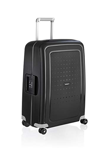 Samsonite S'Cure Spinner, Luggage Suitcase, M (69cm-79L), Black