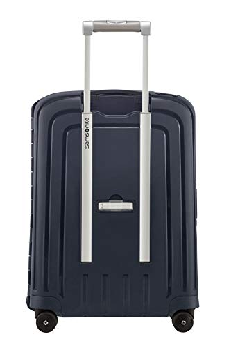 Samsonite S'Cure Spinner, maleta de cabina, 55 cms, 34l, azul marino