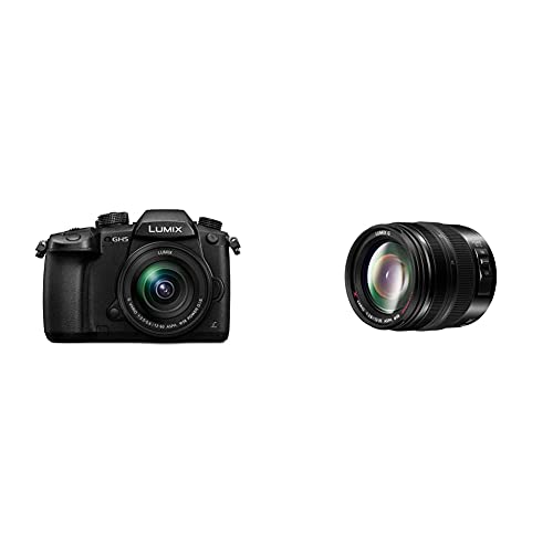 Panasonic Lumix GH5M, böse Kamera mit 20,3 MP + Lumix H-HSA12035 II + Standardzoom für M4/3-Mount-Kameras