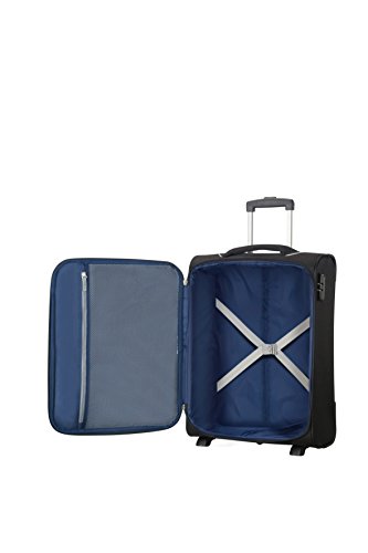 American Tourister Holiday Heat Upright, maleta de cabina, 55 cms, 42 L, negra