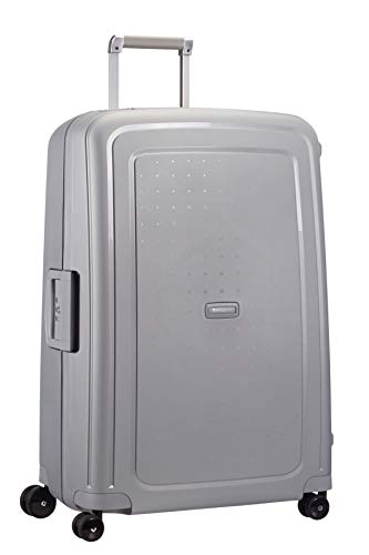 Samsonite S'Cure Spinner, maleta grande L (75 cms, 102 l), plata