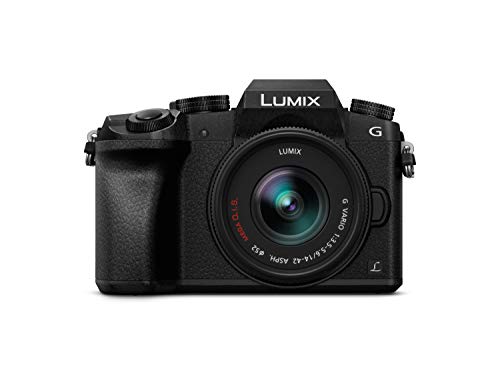 Panasonic Lumix DMC-G7KEC, böse 16-MP-Kamera + Panasonic Lumix H-H025 + Fokalobjektiv