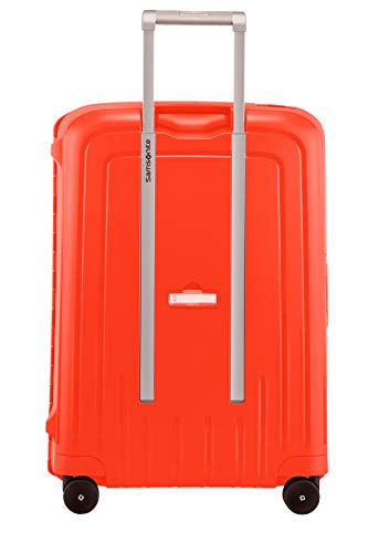 Samsonite S'Cure Spinner, maleta mediana (69 cm-79 L), rojo fluorescente