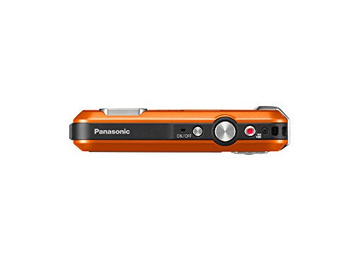 Panasonic Lumix DMC-FT30EG-D, cámara compacta de 16.6 MP, naranja