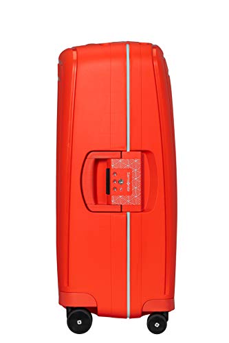 Samsonite S'Cure Spinner, maleta mediana (69 cm-79 L), rojo fluorescente
