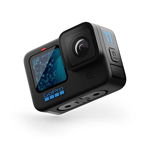GoPro HERO11 Black, Action Camera with Ultra HD 5.3K60 Video, 27MP Photos