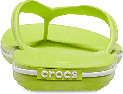 Crocs Crocband Flip, chanclas unisex adulto, lima