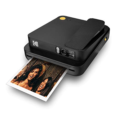 KODAK SMILE, Digital Instant Camera, 16 MP, 35 Prints, Black