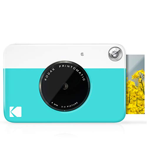 KODAK PRINTOMATIC, cámara instantánea digital, azul