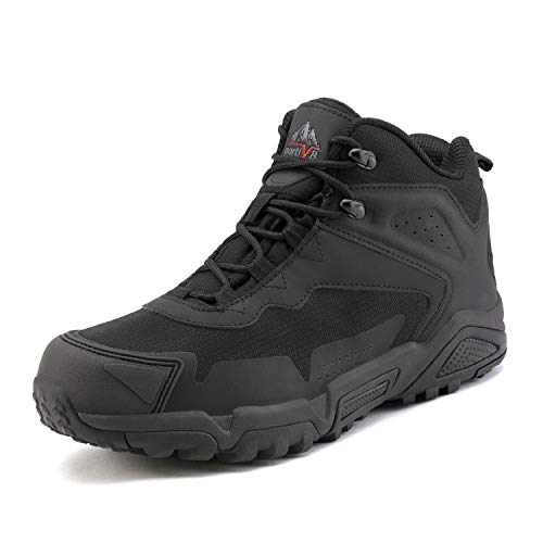 NORTIV 8, men's hiking boots, black
