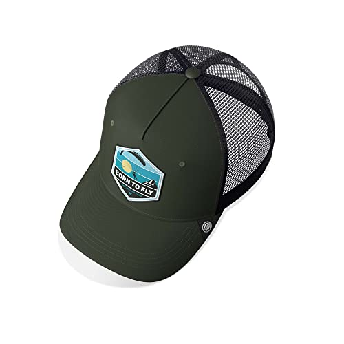The Indian Face, Born to Fly cap, green